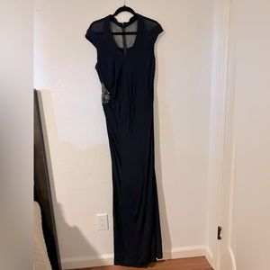 David Meister blue evening gown size 12